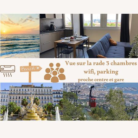 Tout Confort Toulon Centre Appartement 3 Chambres, Vue Sur La Rade Екстер'єр фото