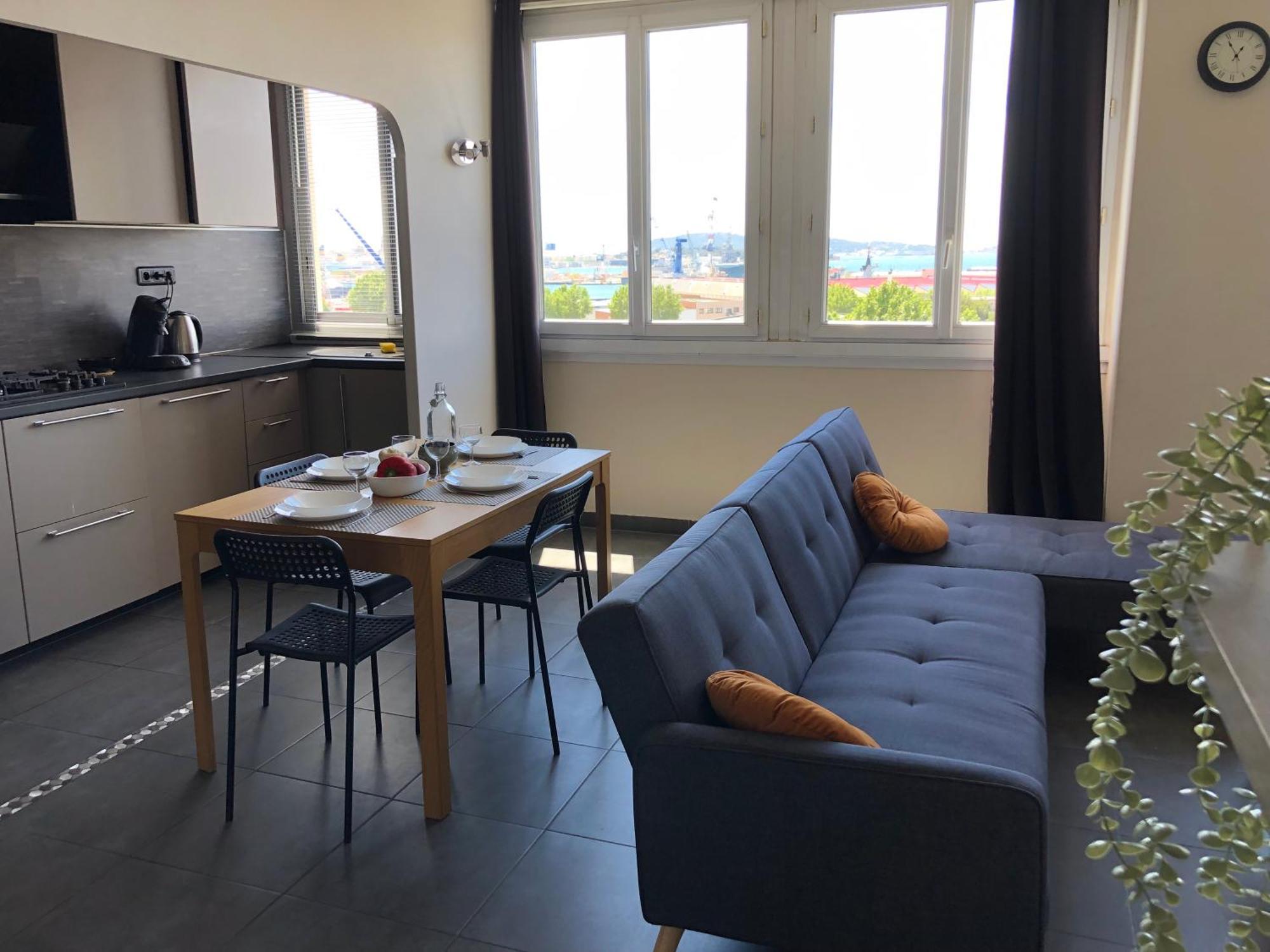 Tout Confort Toulon Centre Appartement 3 Chambres, Vue Sur La Rade Екстер'єр фото